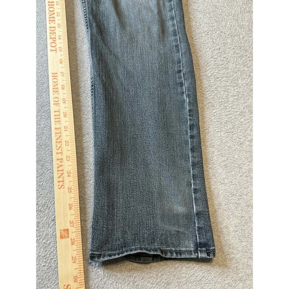 Signature by Levi Strauss & Co Jeans Mens 31x29 Gray SS1 Straight‎ Stretch Denim